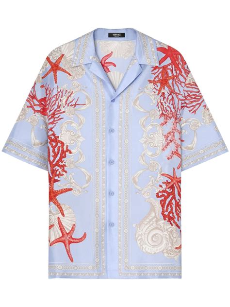 Versace Camicia Barocco Sea 